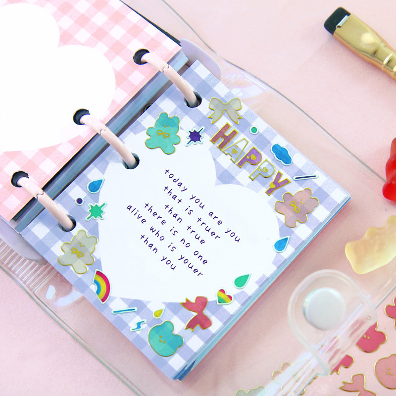 Usage example - ICONIC Shining line color removable sticker pack