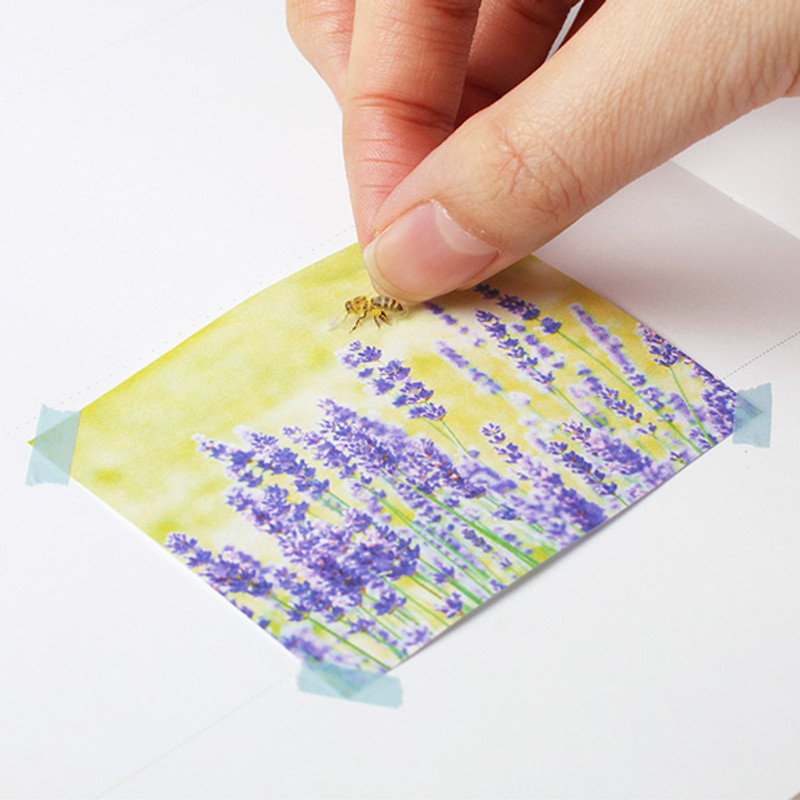 Usage example - Appree Honeybee nature clear sticker Usage example - Appree Honeybee nature clear sticker