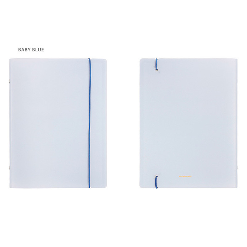 Baby Blue - Basic 20 rings sticker organizer book with Alphabet stickers Baby Blue - Basic 20 rings sticker organizer book with Alphabet stickers