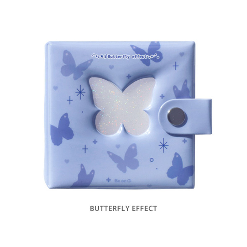 Butterfly effect - Instax mini 3 ring slip in pocket photo album Butterfly effect - Instax mini 3 ring slip in pocket photo album