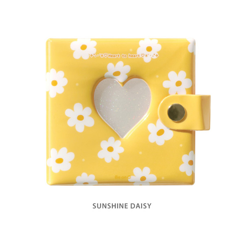 Sunshine daisy - Instax mini 3 ring slip in pocket photo album Sunshine daisy - Instax mini 3 ring slip in pocket photo album