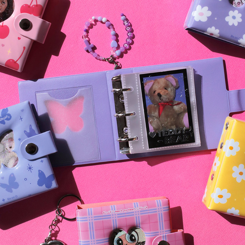 Instax mini 3 ring slip in pocket photo album Instax mini 3 ring slip in pocket photo album