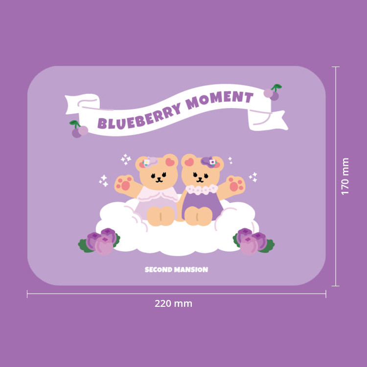 Size - Second Mansion Jucy and Paul desk mouse pad