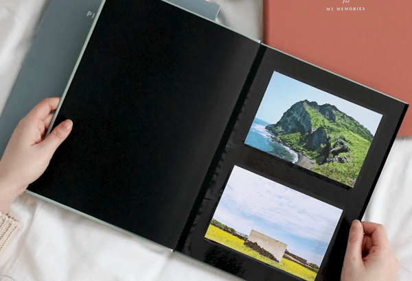 Classy pieces of moment self adhesive photo album