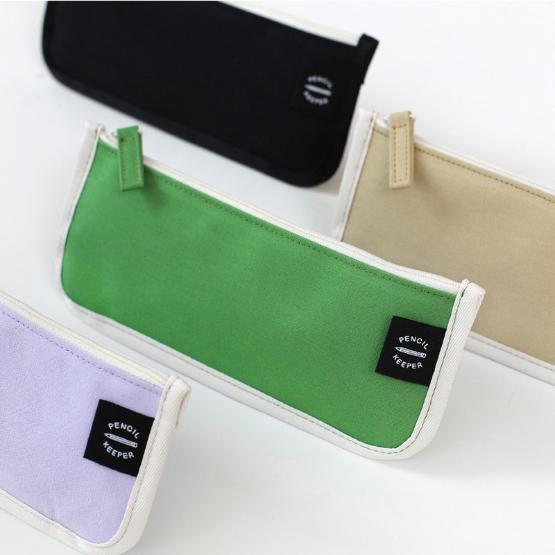 2NUL Pencil keeper flat zipper cotton pen case 2NUL Pencil keeper flat zipper cotton pen case