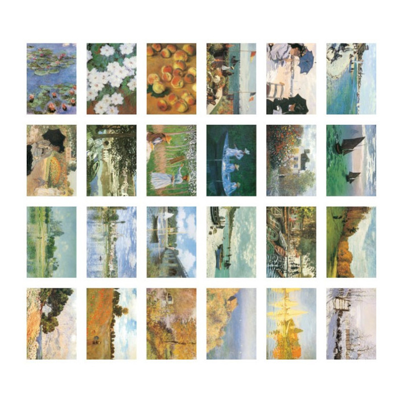 Composition of Nacoo Monet Mini And Label Sticker Pack Composition of Nacoo Monet Mini And Label Sticker Pack
