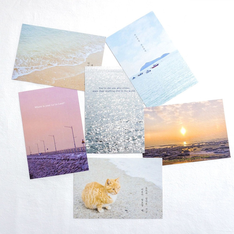 Meri Film Muuido travel postcard set Meri Film Muuido travel postcard set