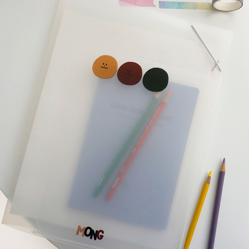 N.IVY Mong pocket translucent document file holder N.IVY Mong pocket translucent document file holder