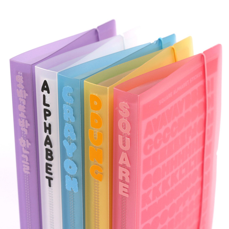 Elastic Band Closure - Wanna This Slip in pocket sticker storage book