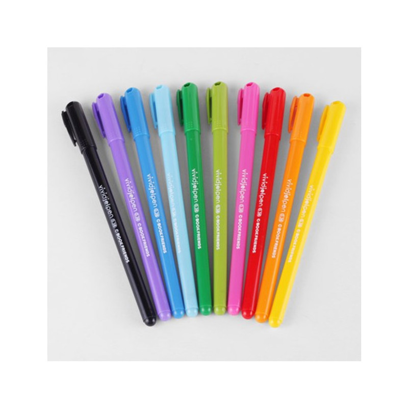 Rainbow Vivid Color 0.38mm Gel Pen Set Rainbow Vivid Color 0.38mm Gel Pen Set