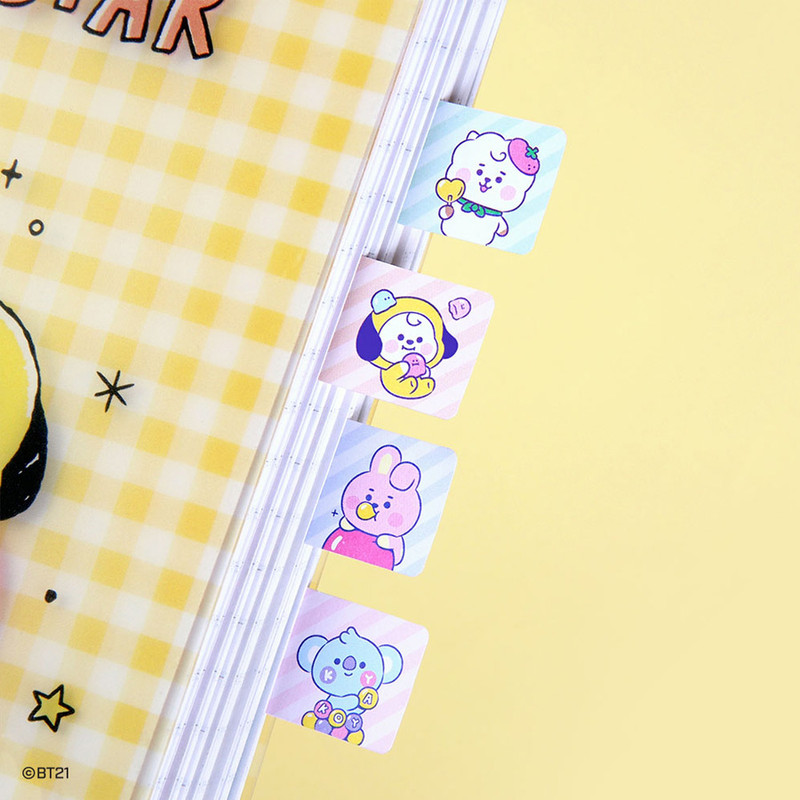 BT21 Baby Sticky Index Bookmark Set BT21 Baby Sticky Index Bookmark Set