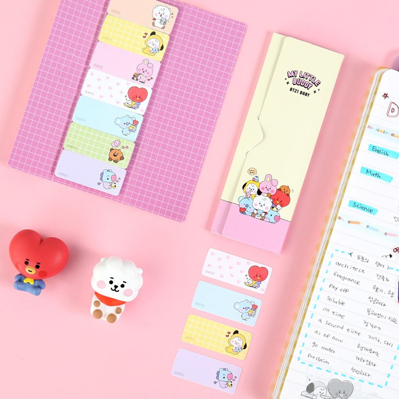BT21 Baby Sticky Index Bookmark Set BT21 Baby Sticky Index Bookmark Set