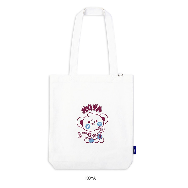 koya - BT21 Jelly Candy Baby Canvas Cotton Tote Bag