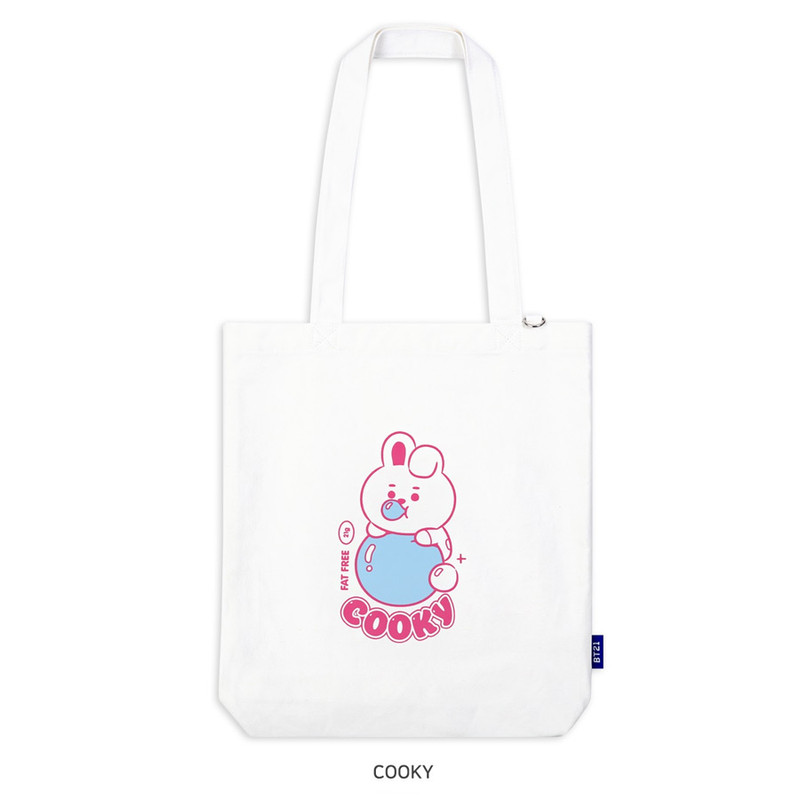 COOKY - BT21 Jelly Candy Baby Canvas Cotton Tote Bag