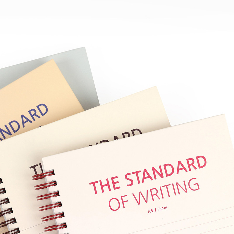 Wanna This Standard Writing A5 Wire Bound Lined Notebook