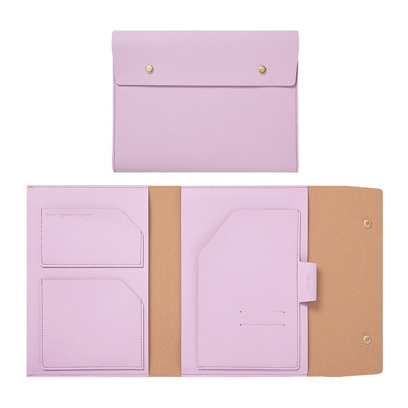 Lavender purple - Better Together Synthetic Leather File Folder Lavender purple - Better Together Synthetic Leather File Folder