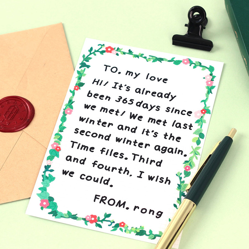 Usage example - Wanna This Forest's Leaf Paper Sticker Usage example - Wanna This Forest's Leaf Paper Sticker