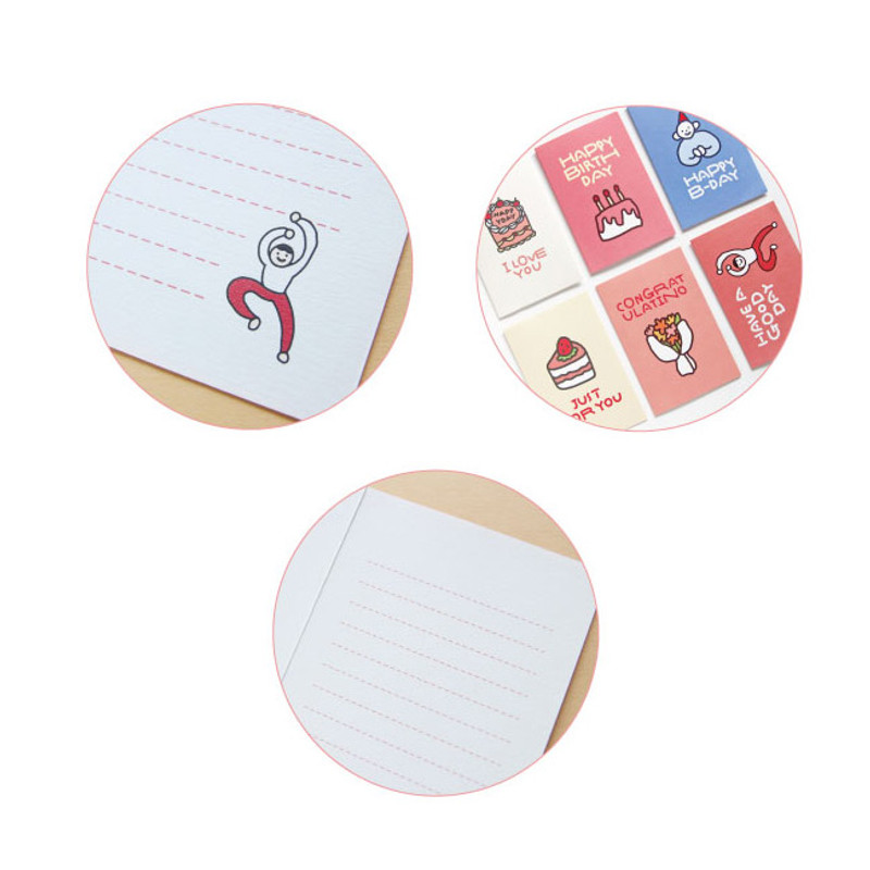 Detail of Jam studio Handwriting Congratulation Card and Envelope  Detail of Jam studio Handwriting Congratulation Card and Envelope