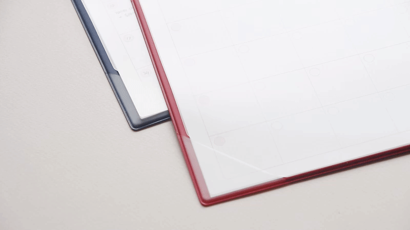 PVC cover - Jam studio A4 Monthly Dateless Desk Pad Planner PVC cover - Jam studio A4 Monthly Dateless Desk Pad Planner