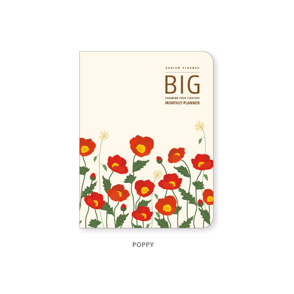 Poppy - Ardium 2022 Big dated monthly planner scheduler