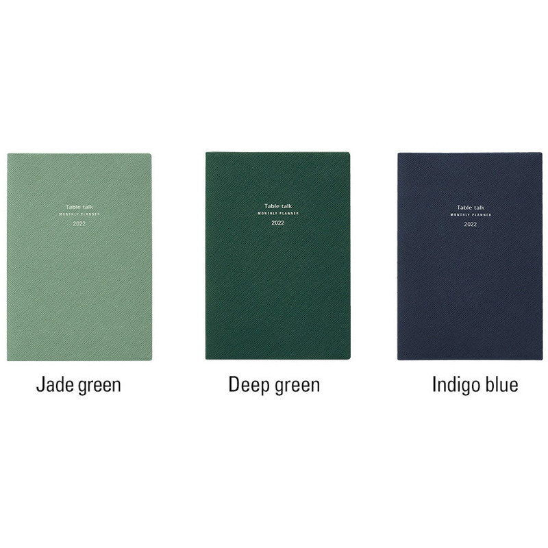Color - Antenna Shop 2022 Table Talk B5 Dated Monthly Diary Planner Color - Antenna Shop 2022 Table Talk B5 Dated Monthly Diary Planner