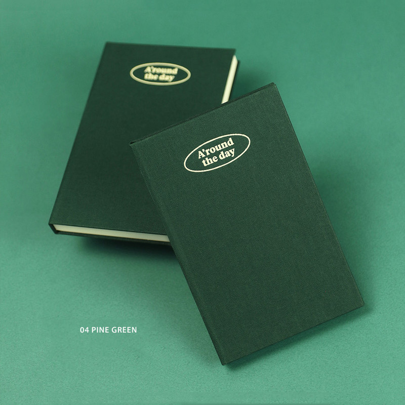 04 Pine Green - Paperian 2022 A'round the Day A6 dated weekly diary planner 04 Pine Green - Paperian 2022 A'round the Day A6 dated weekly diary planner