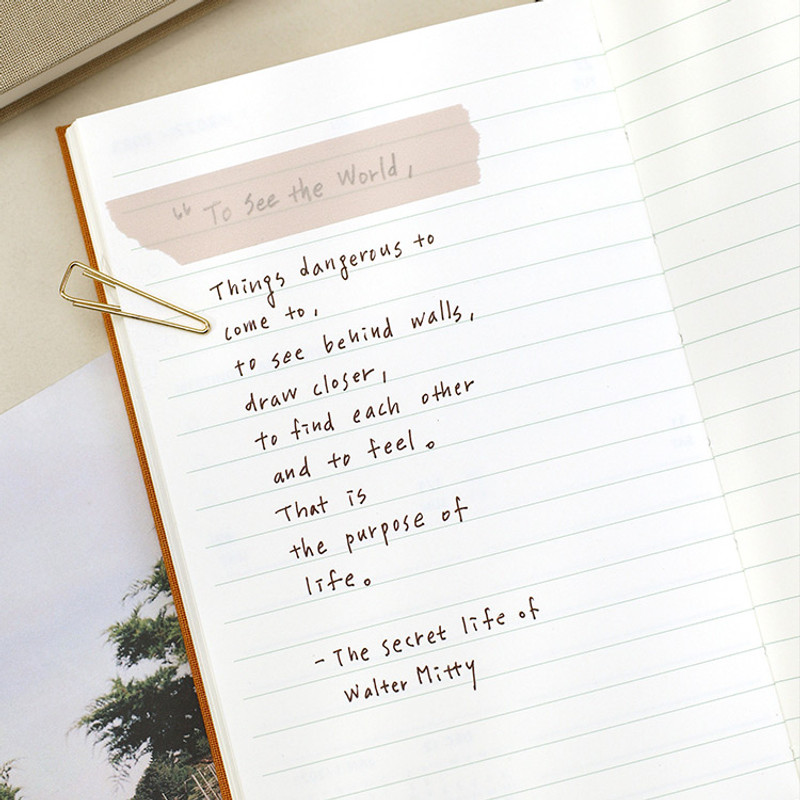 Lined free note - Paperian 2022 A'round the Day A6 dated weekly diary planner Lined free note - Paperian 2022 A'round the Day A6 dated weekly diary planner