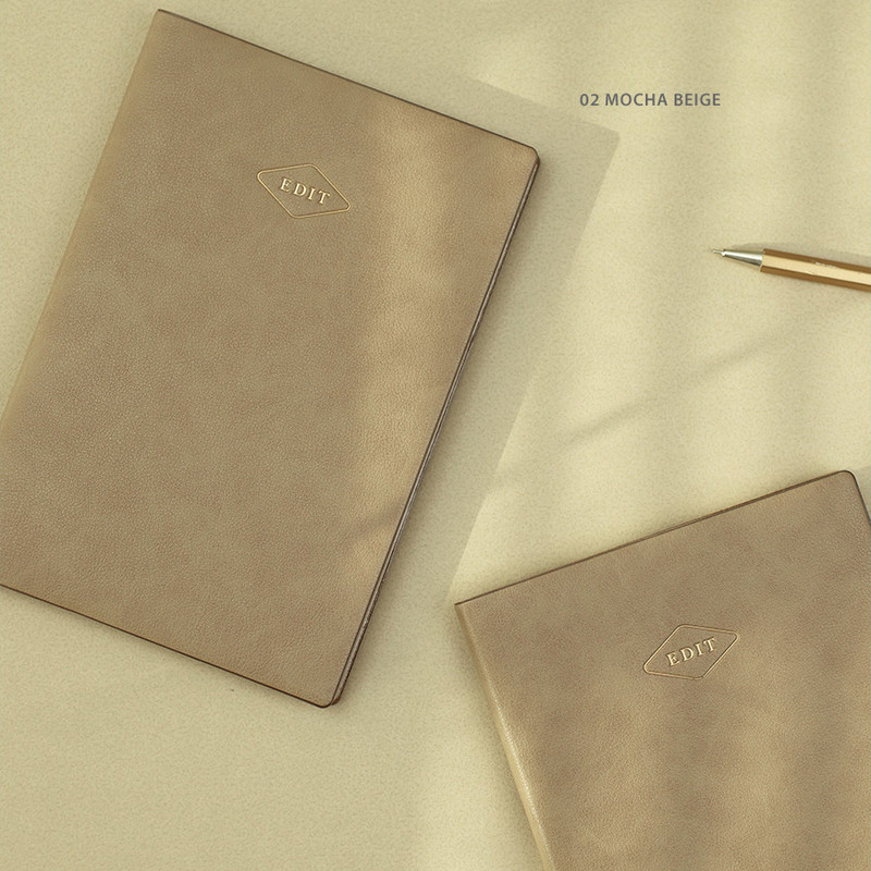 02 mocha beige -  Paperian 2022 Edit Large dated weekly diary planner 02 mocha beige -  Paperian 2022 Edit Large dated weekly diary planner