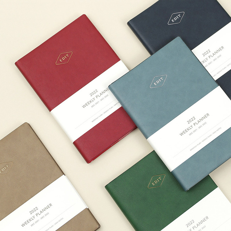 Paperian 2022 Edit Large dated weekly diary planner  Paperian 2022 Edit Large dated weekly diary planner