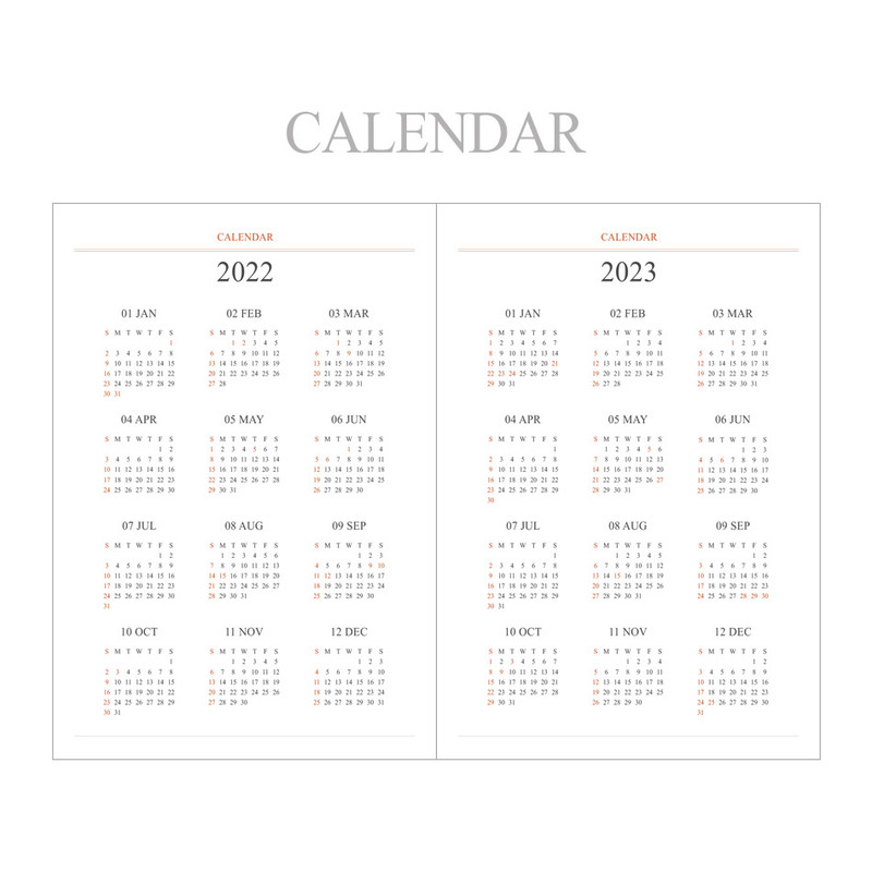 Calendar - Indigo 2022 Official A5 Dated Weekly Diary Planner