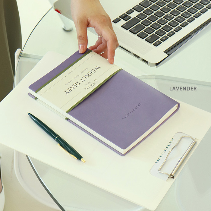 Lavender - Indigo 2022 Official A5 Dated Weekly Diary Planner