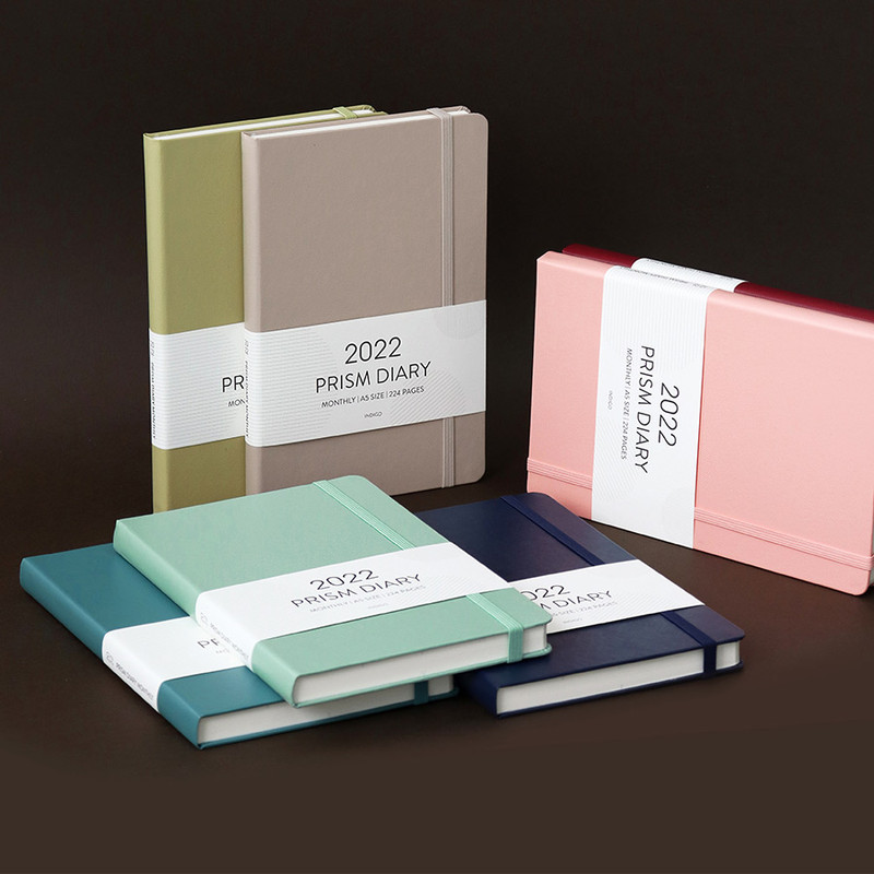 Indigo 2022 Prism A5 Dated Monthly Diary Planner Indigo 2022 Prism A5 Dated Monthly Diary Planner
