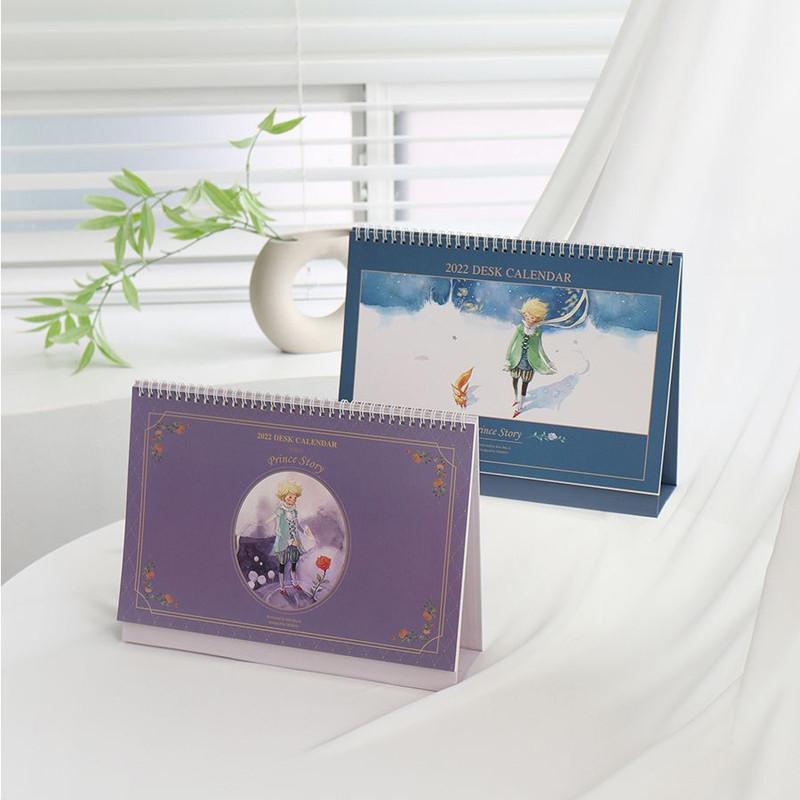 Indigo 2022 Prince Story monthly desk standing calendar Indigo 2022 Prince Story monthly desk standing calendar