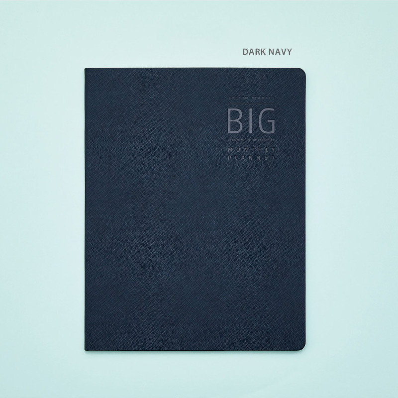 Dark Navy - Ardium 2022 Premium Big Dated Monthly Planner Scheduler