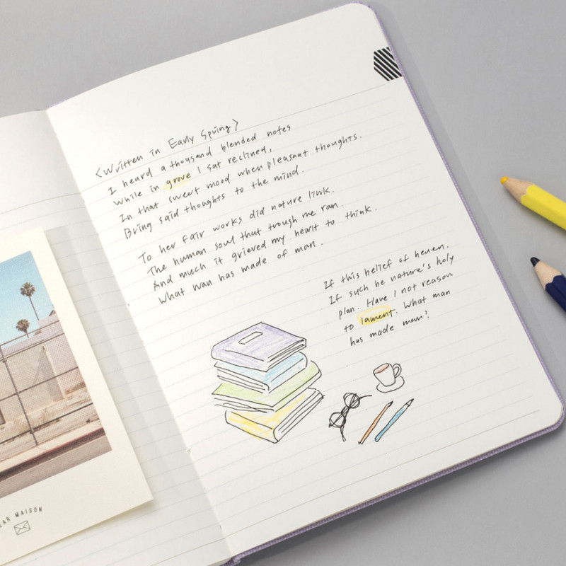 Lined note - Byfulldesign 2022 Making memory A5 dated weekly planner