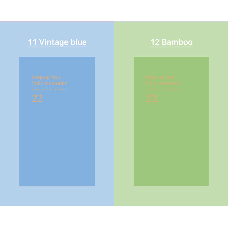 Color - Jam Studio 2022 One Fine Day Dated Weekly Diary Planner