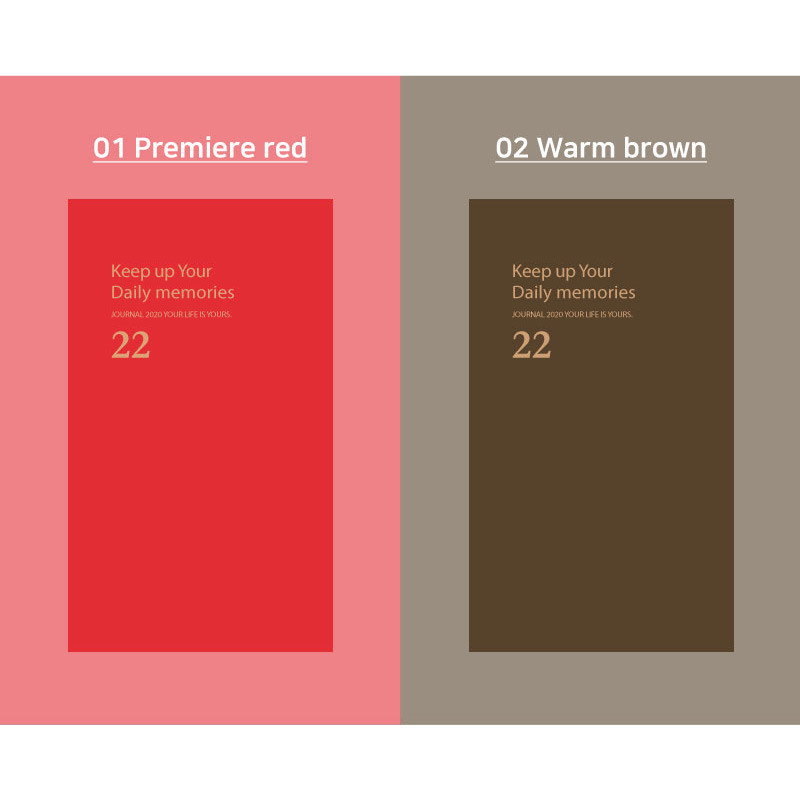 Color - Jam Studio 2022 One Fine Day Dated Weekly Diary Planner