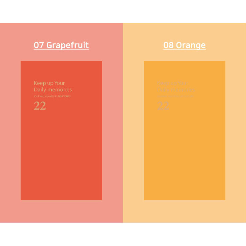 Color - Jam Studio 2022 One Fine Day Dated Weekly Diary Planner