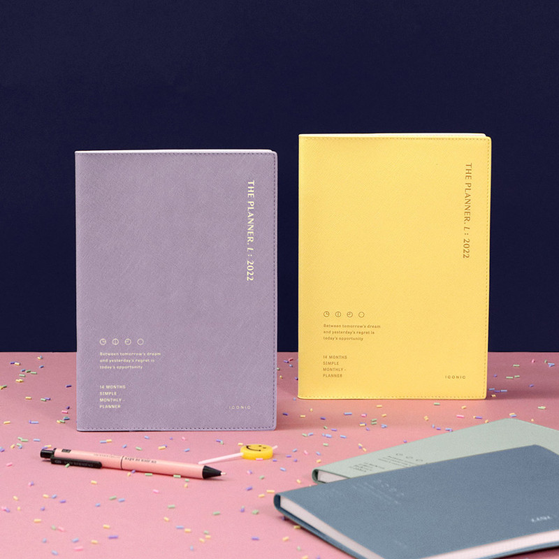 ICONIC 2022 Simple Large Dated Monthly Diary Planner ICONIC 2022 Simple Large Dated Monthly Diary Planner