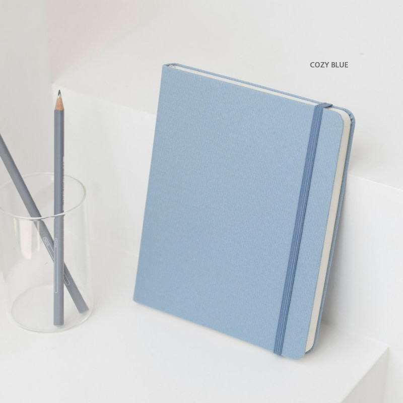 Cozy blue - 2022 Making memory small wide dated monthly planner