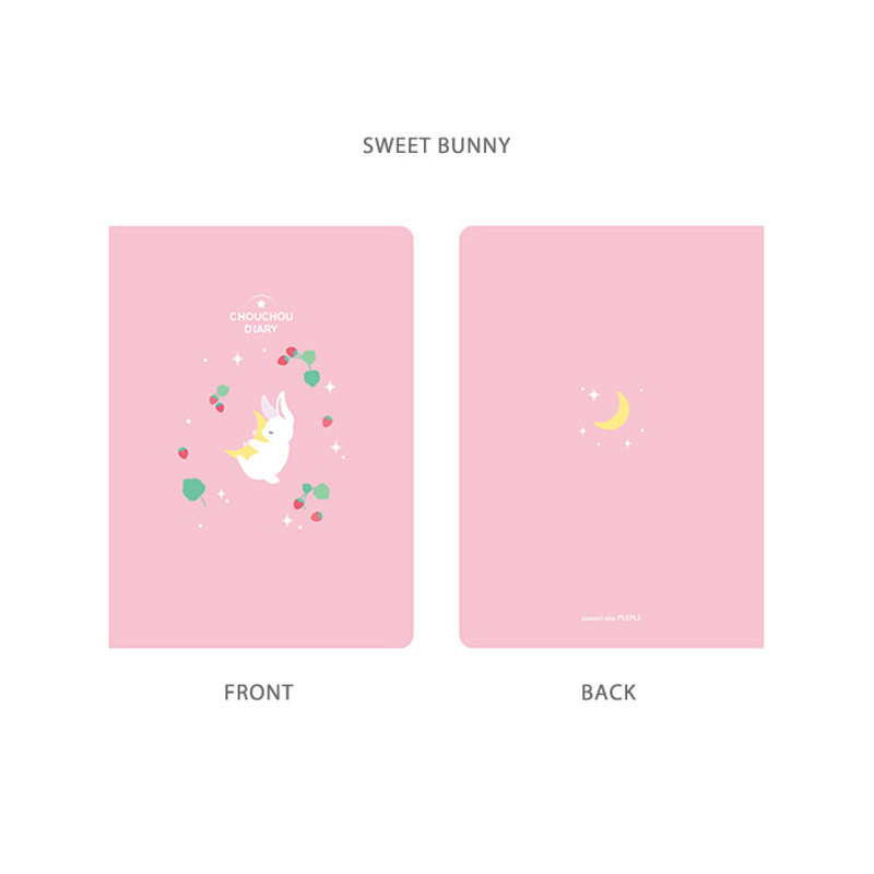 Sweet Bunny - PLEPLE 2022 Chou Chou Dated Weekly Planner Scheduler Sweet Bunny - PLEPLE 2022 Chou Chou Dated Weekly Planner Scheduler