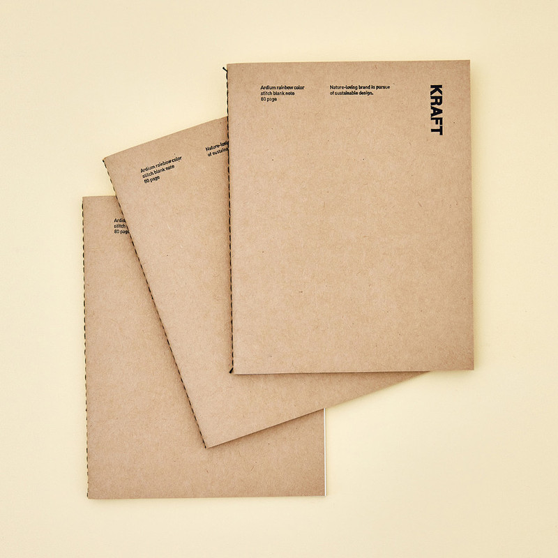 Ardium I am Paper Kraft 80 pages Blank Notebook