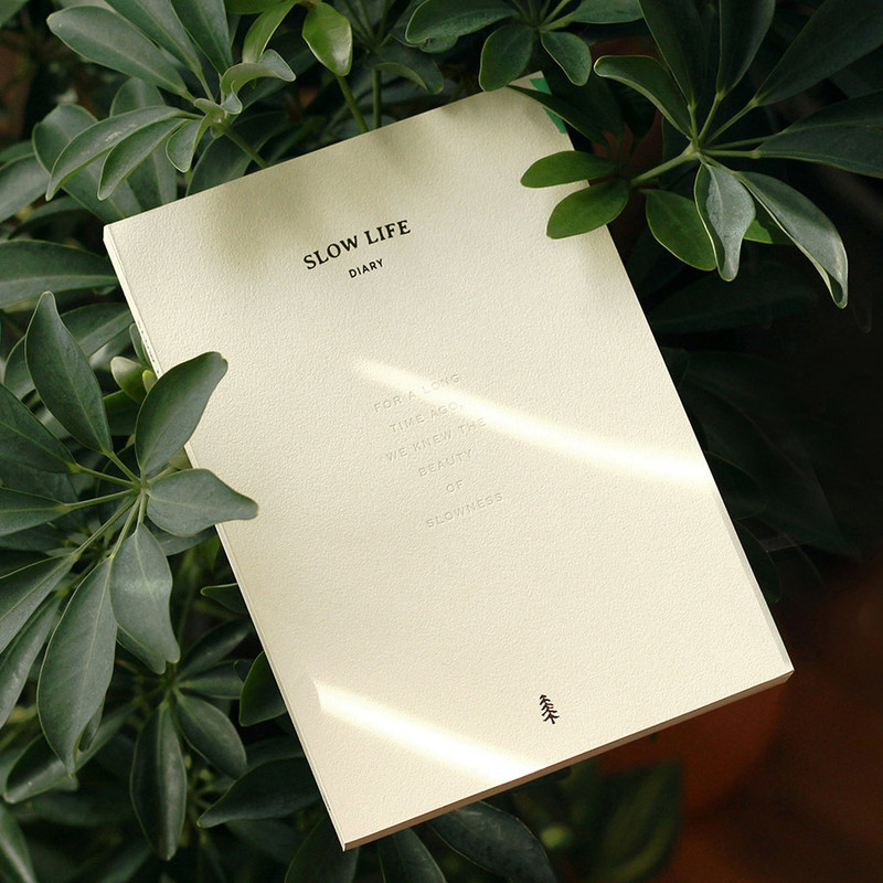 Ivory Soap - Dash And Dot Slow Life Dateless Weekly Diary Planner