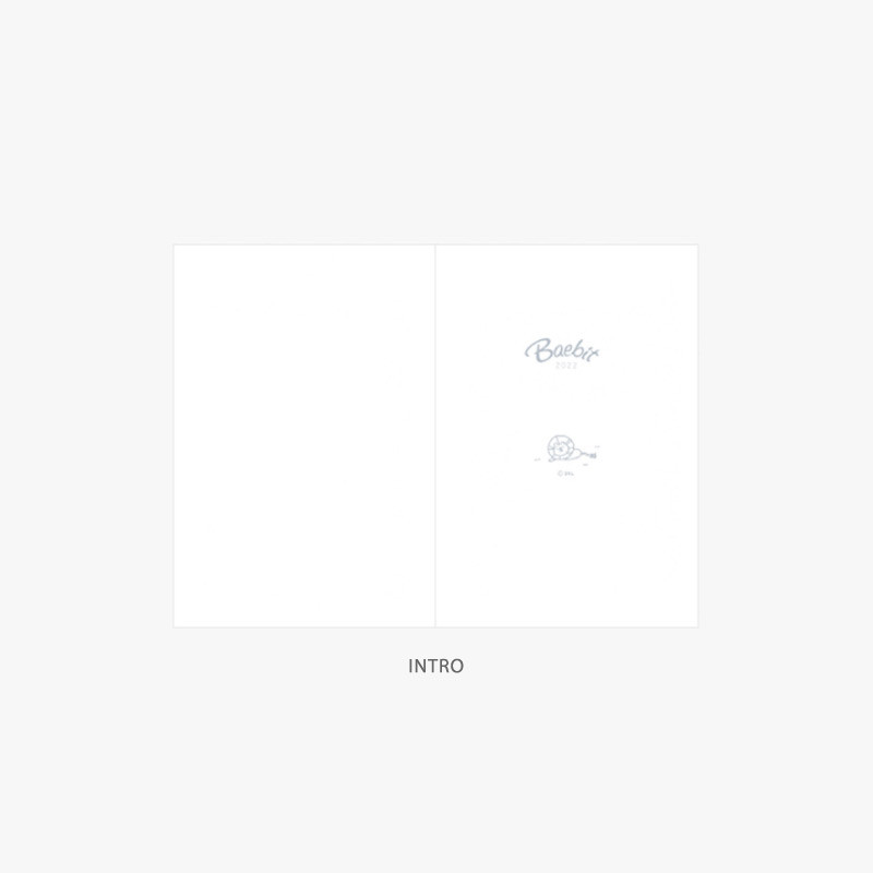 Intro - 3AL 2022 Baebit Dated Weekly Diary Planner
