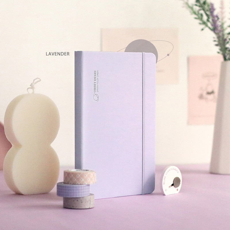 Lavender - ICONIC 2022 Draw Your Orbit Dated Weekly Diary Planner