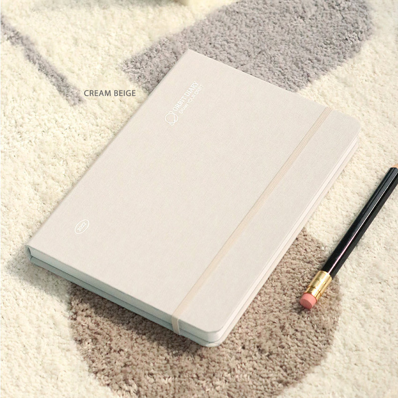 Cream beige - ICONIC 2022 Draw Your Orbit Dated Weekly Diary Planner