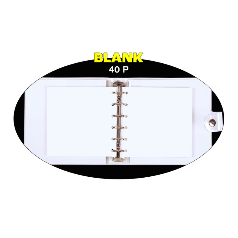 Blank note - After The Rain Lover's Record 6-ring Dateless Monthly Diary