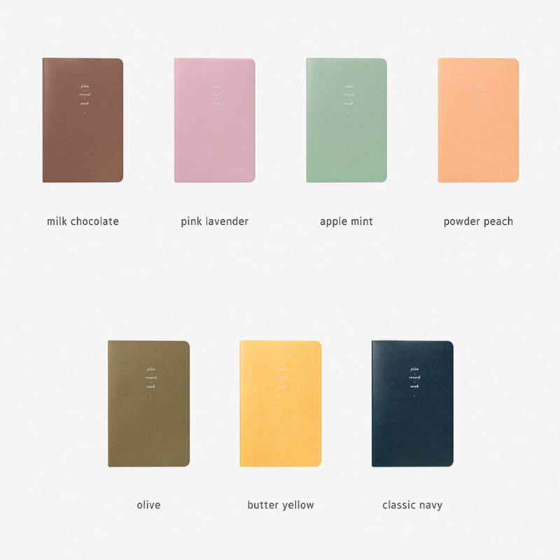 Colors of 2022 Notable memory medium dated weekly planner