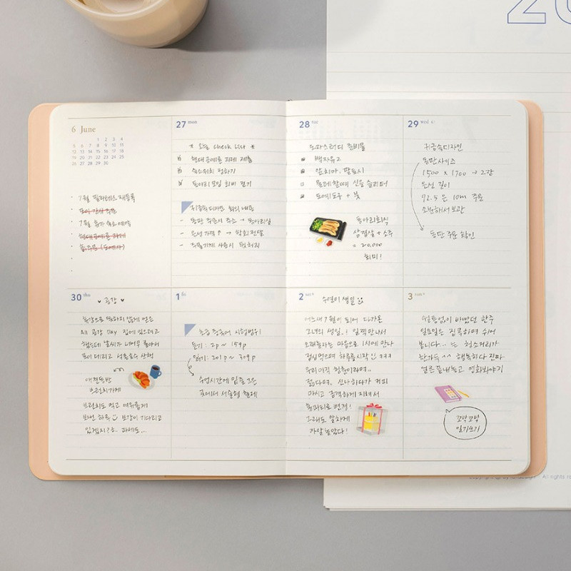 2022 Notable memory medium dated weekly planner