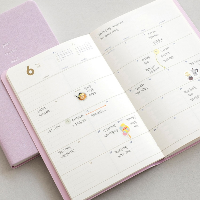 2022 Notable memory medium dated weekly planner